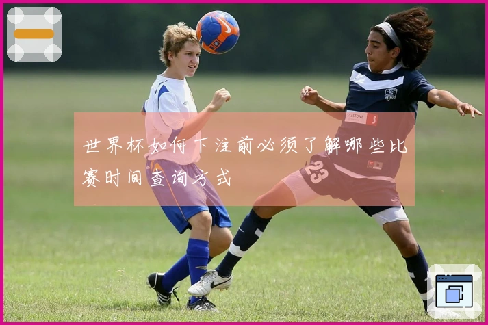 世界杯如何下注前必须了解哪些比赛时间查询方式